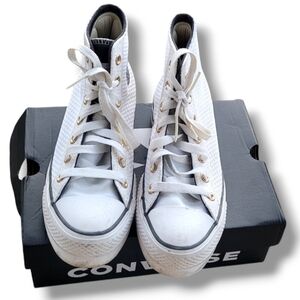 Converse Women's Chuck Taylor All Star Shoe Paint Splatter Sneakers Platform